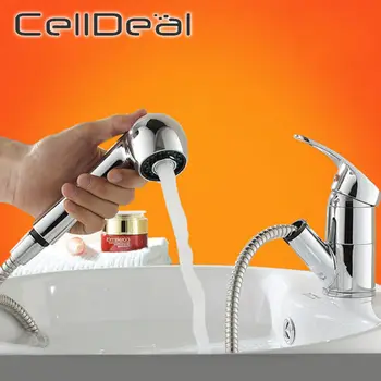 Bathroom Spray Faucet Shower Head Kitchen Sink Chrome Single Handle Mixer Tap Swivel Pull Out Spout Water Saving Nozzle Faucet
Bathroom Spray Faucet Shower Head Kitchen Sink Chrome Single Handle Mixer Tap Swivel Pull Out Spout Water Saving Nozzle Faucet