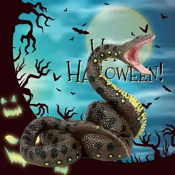 Garden Props Safe Prank Reptile Giant Python Tricky Realistic Children Lifelike Snake Model Halloween Toy Gift PVC Simulati Y3G3
Garden Props Safe Prank Reptile Giant Python Tricky Realistic Children Lifelike Snake Model Halloween Toy Gift PVC Simulati Y3G3