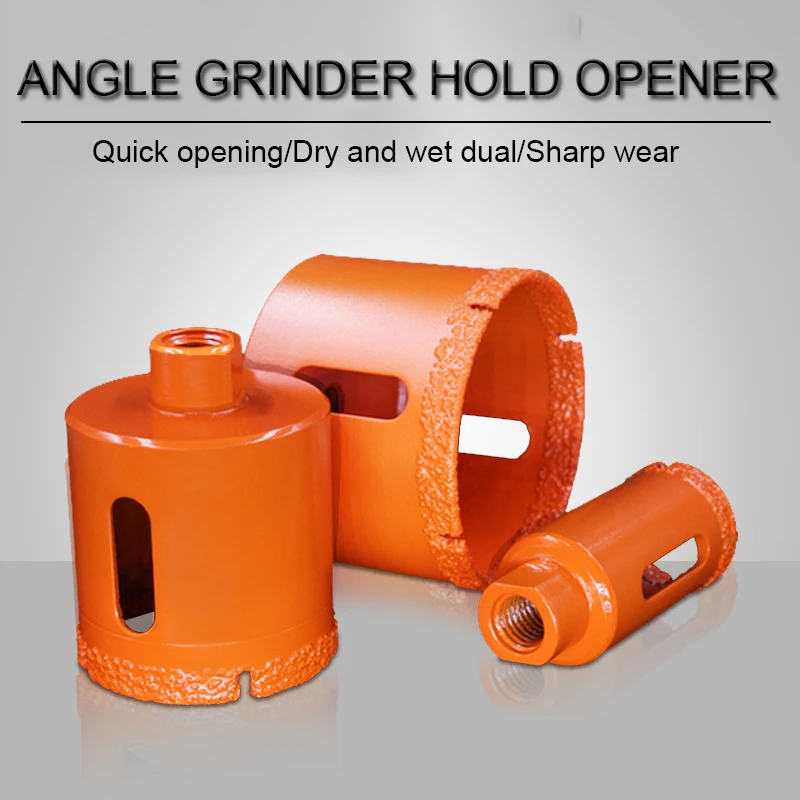 1pc Vacuum Brazed Dry Diamond Drilling Bits M10 Thread Porcelain Tile Drill Core Bit Marble Masonry Hole Saw Cutter
1pc Vacuum Brazed Dry Diamond Drilling Bits M10 Thread Porcelain Tile Drill Core Bit Marble Masonry Hole Saw Cutter