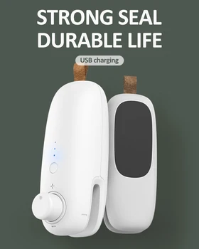 Mini Usb Rechargeable Sealing Machines Heat Sealer Vacuum Resealer Snacks Bags Tools Plastic Handy Portable Kitchen Storage 
Mini Usb Rechargeable Sealing Machines Heat Sealer Vacuum Resealer Snacks Bags Tools Plastic Handy Portable Kitchen Storage