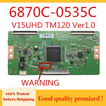 Logic Board 6870C-0535C V15UHD TM120 Ver1.0 TV Board for LG...etc. Original T-con Board Card for 43 inch 49 inch 55 inch TV
Logic Board 6870C-0535C V15UHD TM120 Ver1.0 TV Board for LG...etc. Original T-con Board Card for 43 inch 49 inch 55 inch TV