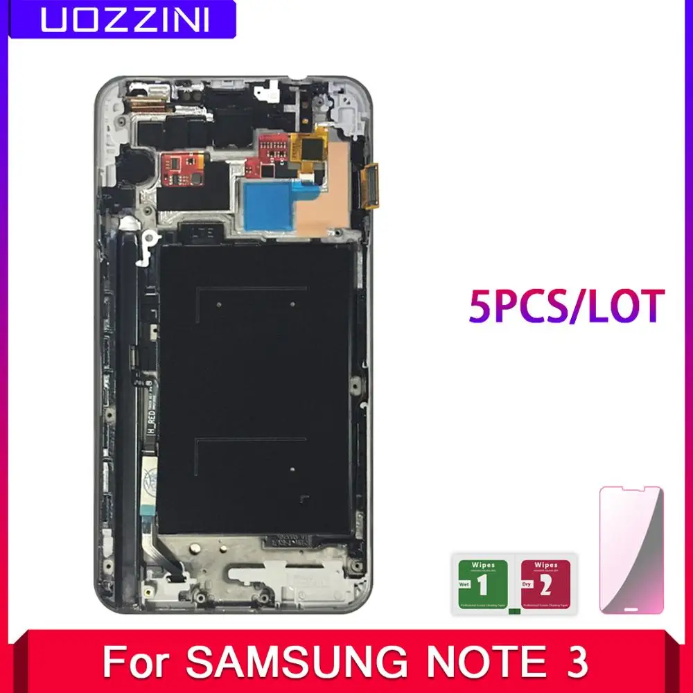 5 Pcs/Lot 100% Tested For Samsung Galaxy Note 3 N9005 n900 n9000 Lcd Screen Display Touch Glass Digitizer Frame Assembly
5 Pcs/Lot 100% Tested For Samsung Galaxy Note 3 N9005 n900 n9000 Lcd Screen Display Touch Glass Digitizer Frame Assembly