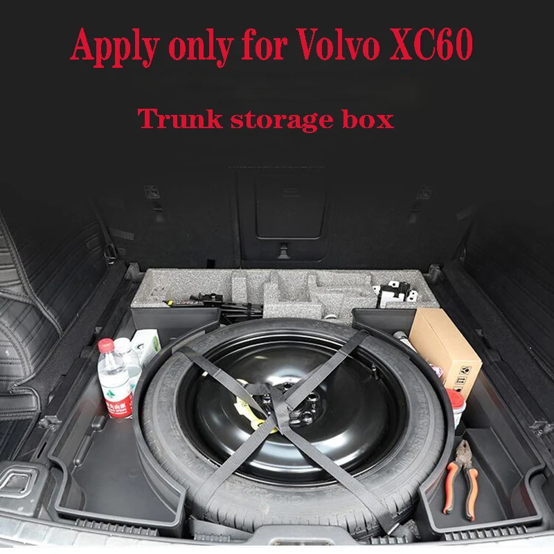 For 2018-2020 Volvo XC60 Retrofit Trunk Storage Box Spare Tire Compartment Storage Box Store Car Accessories
For 2018-2020 Volvo XC60 Retrofit Trunk Storage Box Spare Tire Compartment Storage Box Store Car Accessories