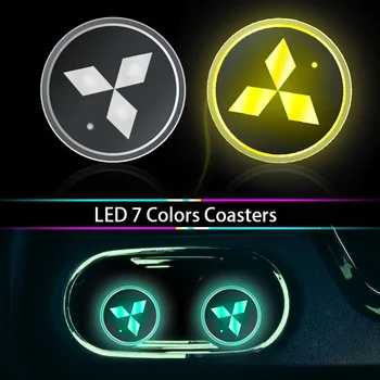 Car Luminescent Cup Pad Auto Logo LED Light Mat for Mitsubishis ASX Lancer Pajero Outlander L200 EVO Lancer EX Accessories Goods
Car Luminescent Cup Pad Auto Logo LED Light Mat for Mitsubishis ASX Lancer Pajero Outlander L200 EVO Lancer EX Accessories Goods