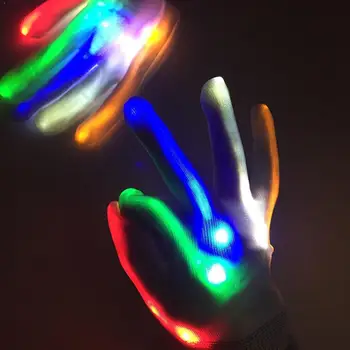 1PCS Creative Personality LED Luminous Lighting Glovers Flashing Party Cosplay Glove Christmas With Halloween Battery Color M2X1
1PCS Creative Personality LED Luminous Lighting Glovers Flashing Party Cosplay Glove Christmas With Halloween Battery Color M2X1