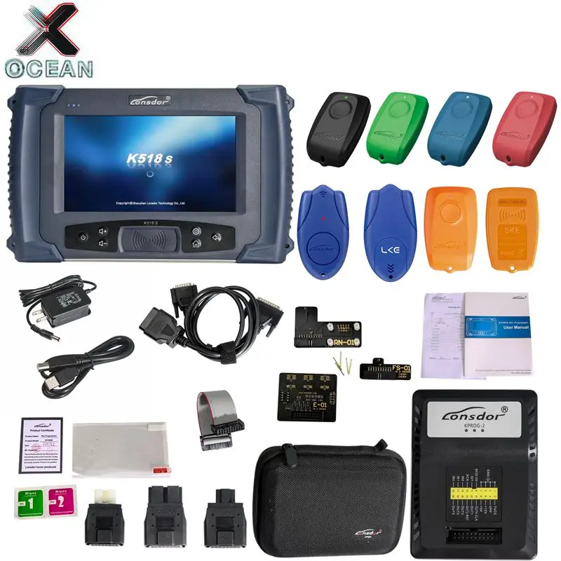 100% Original Lonsdor K518S Key Programmer for All Makes with Odometer Adjustment No Token Limitation Update Online free ship
100% Original Lonsdor K518S Key Programmer for All Makes with Odometer Adjustment No Token Limitation Update Online free ship