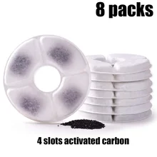 8 unids/lote de filtro de carbón activado para la fuente de agua automática matit(China)