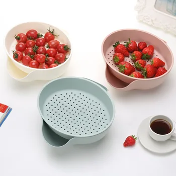 Dried Fruit Tray Fruit Drain 1pc double Layerkitchen Practical Kitchen Drain Basket Tools Kitchen Gadget Portable Removable Doub
Dried Fruit Tray Fruit Drain 1pc double Layerkitchen Practical Kitchen Drain Basket Tools Kitchen Gadget Portable Removable Doub