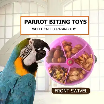 Bird Parrot Feeding Box Reasonable Storage Convenient Access Wheel Type Bird Foraging Case Funny Pet Chew Biting Toy
Bird Parrot Feeding Box Reasonable Storage Convenient Access Wheel Type Bird Foraging Case Funny Pet Chew Biting Toy
