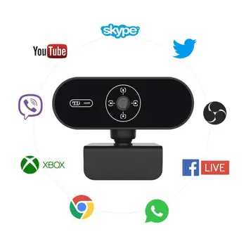 Full HD Webcam 480P/720P/1080P Web Camera With Built-in Mic USB Plug Web Cam Webcams For PC Computer Macbook Laptop Desktop
Full HD Webcam 480P/720P/1080P Web Camera With Built-in Mic USB Plug Web Cam Webcams For PC Computer Macbook Laptop Desktop