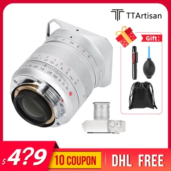 TTArtisan M35mm-F1.4 Large Aperture M Mount Manual Focusing Full Fame Camera Lens for Leica M8 M9 M10 lentille
TTArtisan M35mm-F1.4 Large Aperture M Mount Manual Focusing Full Fame Camera Lens for Leica M8 M9 M10 lentille