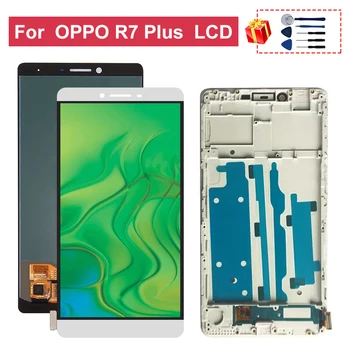 6.0" LCD For OPPO R7 Plus LCD Display Touch Screen Digitizer Assembly Parts With Frame For R7PLUS R7P Replacement Part
6.0" LCD For OPPO R7 Plus LCD Display Touch Screen Digitizer Assembly Parts With Frame For R7PLUS R7P Replacement Part