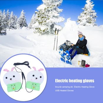 USB Heated Gloves Durable Green Rabbit Winter Knitted Thermal Gloves for Ski Camping Green Outdoor Motorcycle Supplies
USB Heated Gloves Durable Green Rabbit Winter Knitted Thermal Gloves for Ski Camping Green Outdoor Motorcycle Supplies