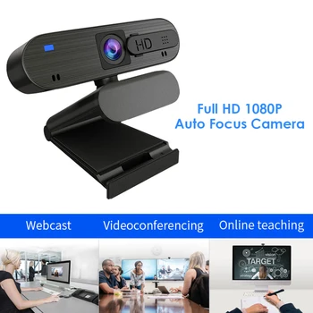 Auto Focus 1080P HD USB Webcam with Microphone Driver-Free Computer Web Camera for Household Computer Accessories
Auto Focus 1080P HD USB Webcam with Microphone Driver-Free Computer Web Camera for Household Computer Accessories