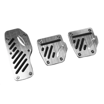Clutch Set Foot Pedals Manual Transmission Universal Silver Black Silver+Black 3pcs Car Accelerator Brake Pad Non-slip
Clutch Set Foot Pedals Manual Transmission Universal Silver Black Silver+Black 3pcs Car Accelerator Brake Pad Non-slip