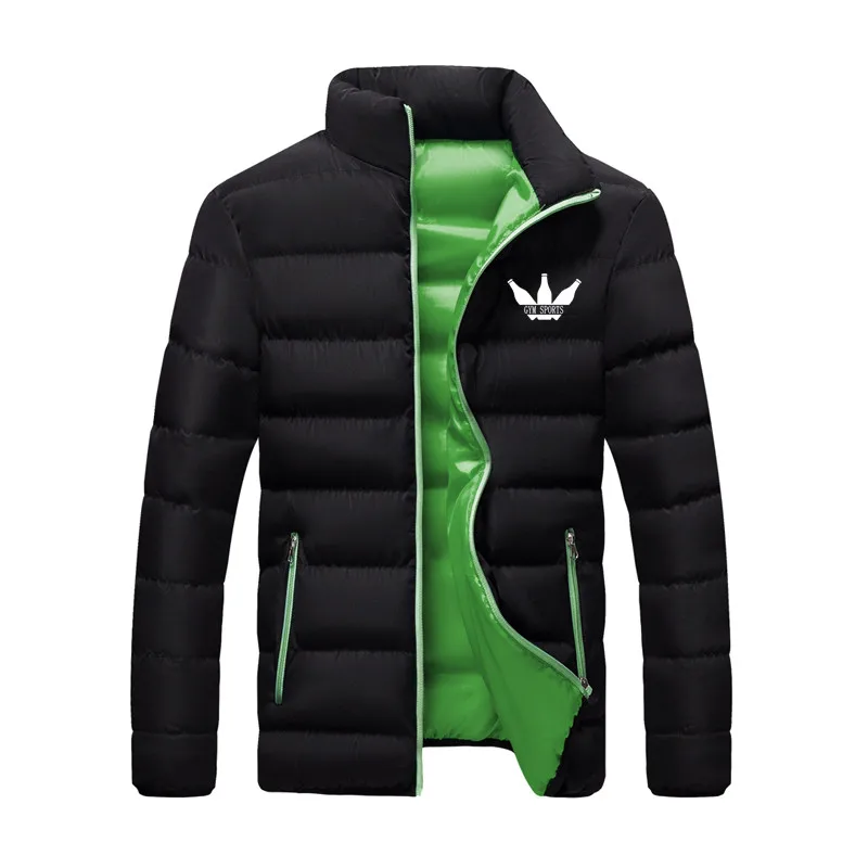Men's Winter Jacket Zip Lightweight Warm Coat Male Fashion 2020 High Quality Soft Black Green Coat Brand Printed Jacket
Men's Winter Jacket Zip Lightweight Warm Coat Male Fashion 2020 High Quality Soft Black Green Coat Brand Printed Jacket