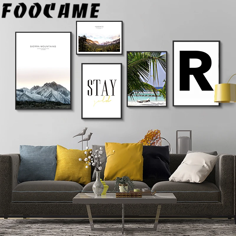 Natural Scenery Sea Mountain Nordic Poster Canvas Painting Print Landscape Wall Modern Home Decoration Pictures Living Room
Natural Scenery Sea Mountain Nordic Poster Canvas Painting Print Landscape Wall Modern Home Decoration Pictures Living Room
