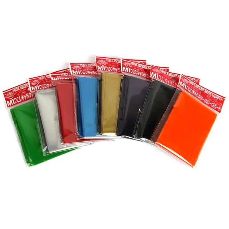 100pcs Colorful Back Card Sleeves Magic Board Game Tarot Oracle Card Three Kingdoms Poker Cards Protector
100pcs Colorful Back Card Sleeves Magic Board Game Tarot Oracle Card Three Kingdoms Poker Cards Protector