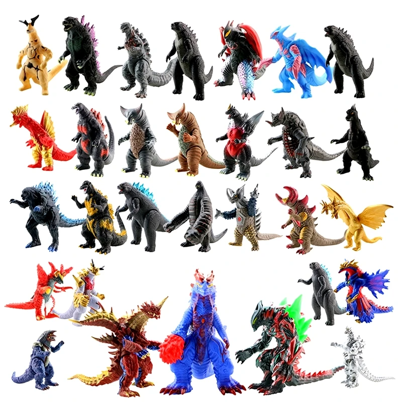 Big Joints Anime Cartoon Movie Simulation Ultraman Monsters Dinosaur Gojira Action Figure PVC Movable Collectible Model Kid Toy
Big Joints Anime Cartoon Movie Simulation Ultraman Monsters Dinosaur Gojira Action Figure PVC Movable Collectible Model Kid Toy