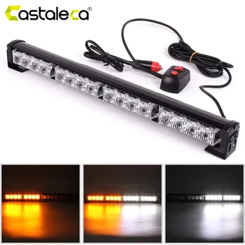 Castaleca 1X 16 LED Car Emergency Warning Traffic Advisor Vehicle Strobe Light Bar 7 Flashing Modes Police Lights For Car Truck
Castaleca 1X 16 LED Car Emergency Warning Traffic Advisor Vehicle Strobe Light Bar 7 Flashing Modes Police Lights For Car Truck