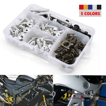 Motorcycle Full Fairing Bolts Kit Screws Fastener Clips Screw Nuts For Kawasaki kx 85 125 250 250f 450f kx 450 f KLX125 KLX250
Motorcycle Full Fairing Bolts Kit Screws Fastener Clips Screw Nuts For Kawasaki kx 85 125 250 250f 450f kx 450 f KLX125 KLX250