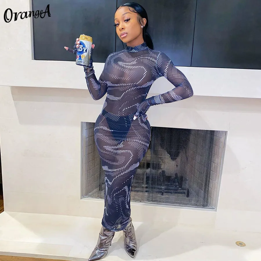 OrangeA mesh summer dress turtleneck full sleeve sexy club party wear skinny 2020 new fashion striped female streetwear outfit 
OrangeA mesh summer dress turtleneck full sleeve sexy club party wear skinny 2020 new fashion striped female streetwear outfit