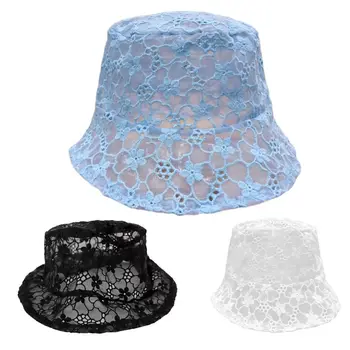 Women Hollow Out Wide Brim Bucket Hat Embroidery Floral Lace Beach Fisherman Cap
Women Hollow Out Wide Brim Bucket Hat Embroidery Floral Lace Beach Fisherman Cap