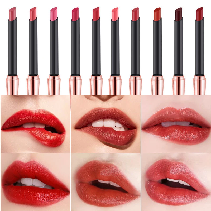 Hanfei Smoke Tube Lipstick 10 Color Moisturizing Easy To Color Cigarette Tube Lipstick Waterproof Non-stick Cup Lip Makeup TSLM1
Hanfei Smoke Tube Lipstick 10 Color Moisturizing Easy To Color Cigarette Tube Lipstick Waterproof Non-stick Cup Lip Makeup TSLM1