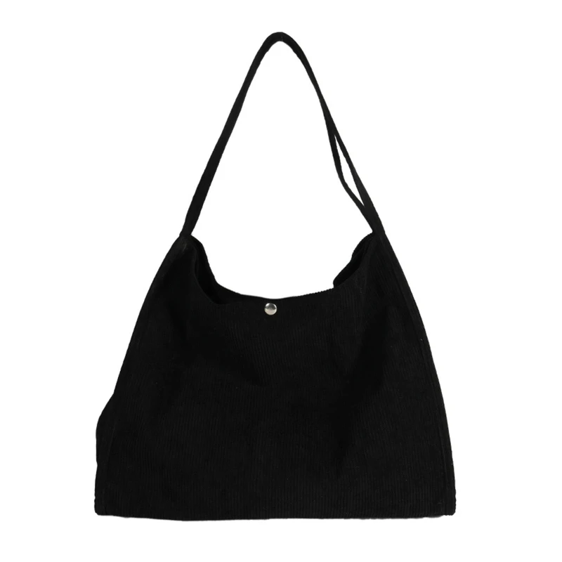 Women Corduroy Shoulder Bag Retro Solid Color Clutch Bags Vintage Large Tote Bags Top-Handle Shoulder Shopping Bag
Women Corduroy Shoulder Bag Retro Solid Color Clutch Bags Vintage Large Tote Bags Top-Handle Shoulder Shopping Bag