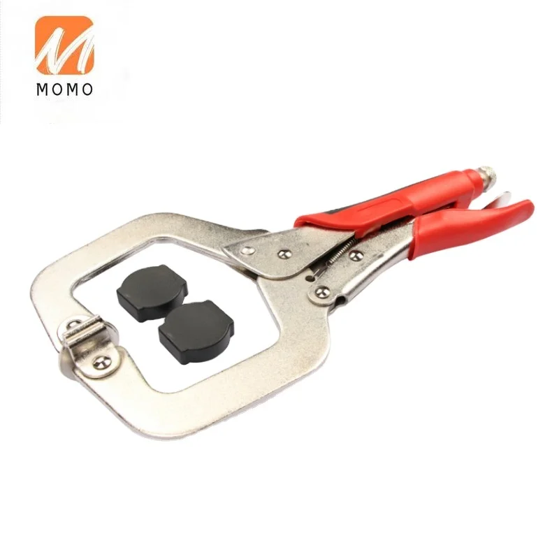 11Inch C Clamp Clip Locking Plier Woodworking Tenon Locator Grip Vise Lock Jaw Swivel Pad
11Inch C Clamp Clip Locking Plier Woodworking Tenon Locator Grip Vise Lock Jaw Swivel Pad