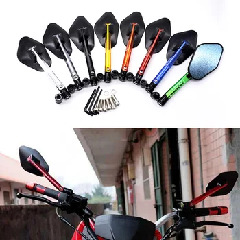 Motorcycle Modified Retroreflector CNC Universal Rearview Mirror Reversing Rearview Mirror Large Field of View Personalized
Motorcycle Modified Retroreflector CNC Universal Rearview Mirror Reversing Rearview Mirror Large Field of View Personalized