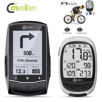 Meilan GPS Bike Computer With Chest Heart Rate Monitor Wireless Bicycle computer Speedometer Tachometer Cadence + Speed Sensor
Meilan GPS Bike Computer With Chest Heart Rate Monitor Wireless Bicycle computer Speedometer Tachometer Cadence + Speed Sensor