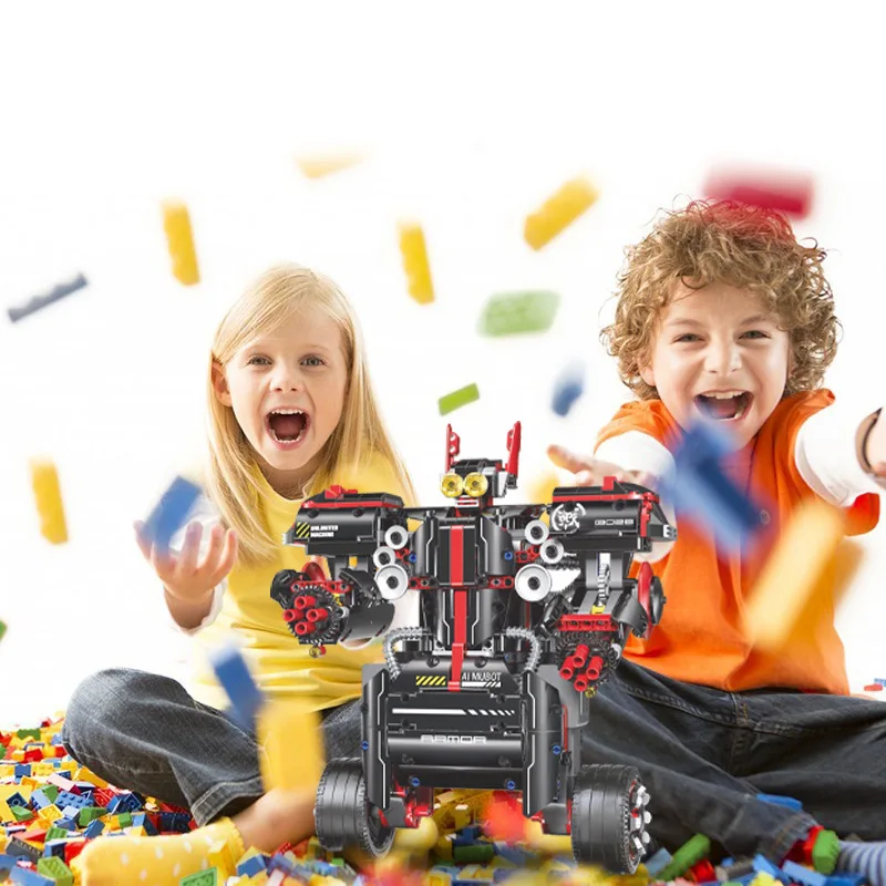 Yuxing 13028 Early Childhood Balance Programming Smart Machine Model Toy Black King Kong Assembled Institutions Teaching Aids Bu
Yuxing 13028 Early Childhood Balance Programming Smart Machine Model Toy Black King Kong Assembled Institutions Teaching Aids Bu