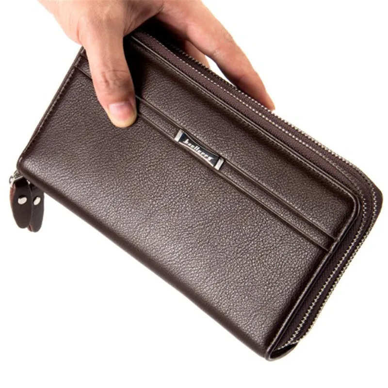 Top Quality Luxury Male Leather Purse Male Clutch Wallets Handy Double Zipper Long Business Male Wallets handbag Classic Design
Top Quality Luxury Male Leather Purse Male Clutch Wallets Handy Double Zipper Long Business Male Wallets handbag Classic Design