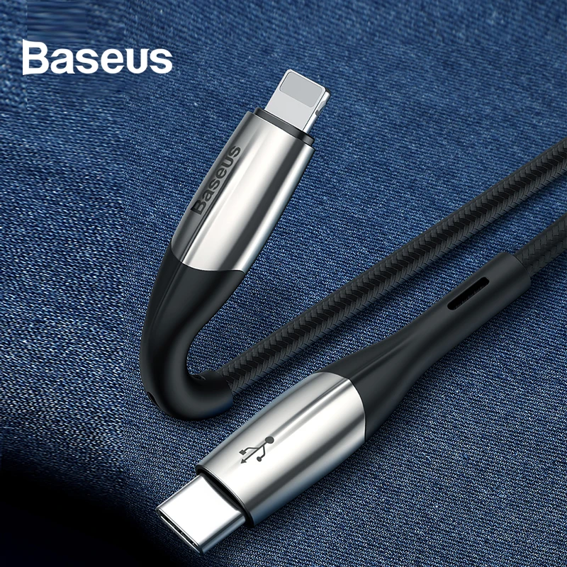 Baseus Type-C Cable For iPhone Cable Dash Charge 18W PD Fast Charging Cable Data Cable For iPhone 11 Pro
Baseus Type-C Cable For iPhone Cable Dash Charge 18W PD Fast Charging Cable Data Cable For iPhone 11 Pro