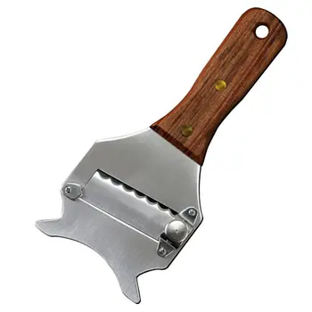 Multifunction Hand Plane Truffles Grater Cooking Kitchen Tool Butter Cheese Stainless Steel Slicer Cutter Wooden Handle
Multifunction Hand Plane Truffles Grater Cooking Kitchen Tool Butter Cheese Stainless Steel Slicer Cutter Wooden Handle