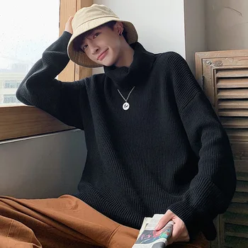 2019 Autumn And Winter Port Ins Net Red Printing Solid Color Casual Couple High Collar Warm Thick Pullover Sweater
2019 Autumn And Winter Port Ins Net Red Printing Solid Color Casual Couple High Collar Warm Thick Pullover Sweater