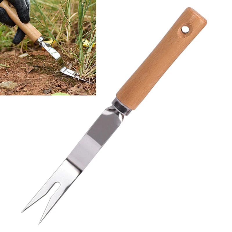 Gadgets Weeding Fork Remover Transplanting Wood Handle Manual Hand Tool Grubber Cultivating Digging Garden Trimming Lightweight
Gadgets Weeding Fork Remover Transplanting Wood Handle Manual Hand Tool Grubber Cultivating Digging Garden Trimming Lightweight