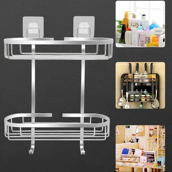 1pc Storage Rack Double-Layer Stainless Steel Multifunction Storage Rack Storage Shelf For Kitchen Bathroom Bedroom
1pc Storage Rack Double-Layer Stainless Steel Multifunction Storage Rack Storage Shelf For Kitchen Bathroom Bedroom