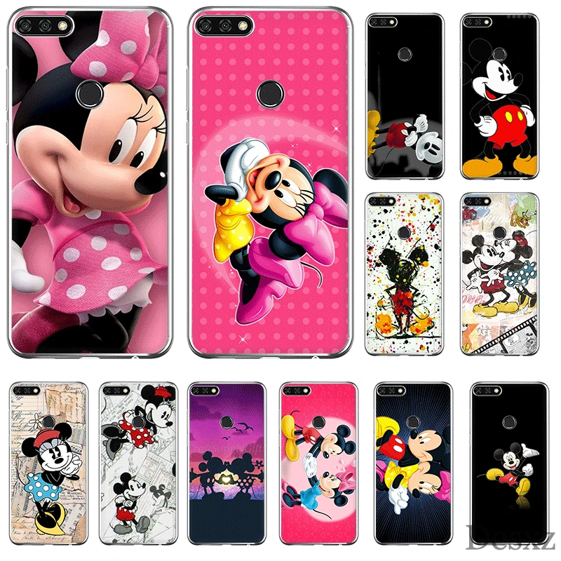 Mobile Phone Case TPU For Huawei Honor 7A 7C 7X 6A 8 8X 8C 9 9X View 20 Note 10 Lite Cover Beauty Beast Kissi Mickey Minnie Mous
Mobile Phone Case TPU For Huawei Honor 7A 7C 7X 6A 8 8X 8C 9 9X View 20 Note 10 Lite Cover Beauty Beast Kissi Mickey Minnie Mous