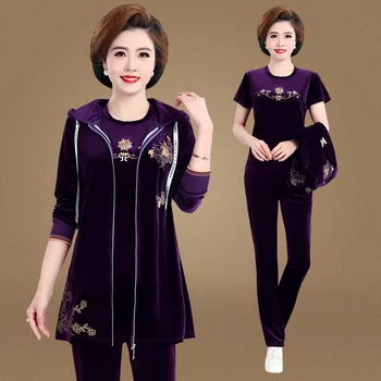 3PCS Autumn Women Tracksuit Sportswear Velvet Embroid Hoodie Jacket+sweatshirt+pant Running Jogger Outfit Casual Set Sport Suit
3PCS Autumn Women Tracksuit Sportswear Velvet Embroid Hoodie Jacket+sweatshirt+pant Running Jogger Outfit Casual Set Sport Suit