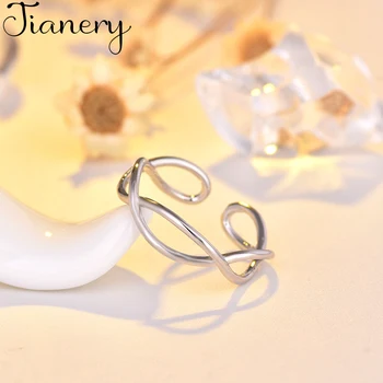 JIANERY Luxury Brand 925 Sterling Silver Hollow Rings For Women Ladies Wedding Band Engagement Rings
JIANERY Luxury Brand 925 Sterling Silver Hollow Rings For Women Ladies Wedding Band Engagement Rings