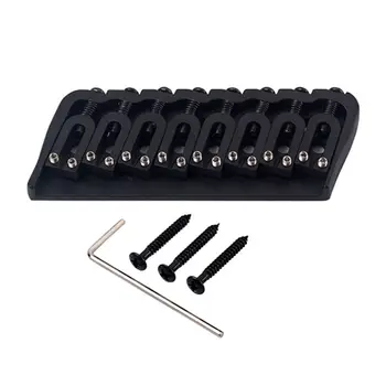 1 Set GA886 8 String Guitar Bridge Saddle Shape Multiple Scale Tail Fixed Strain Plate
1 Set GA886 8 String Guitar Bridge Saddle Shape Multiple Scale Tail Fixed Strain Plate