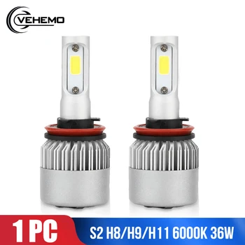 1Pc 6000K H4 LED H7 H11 H8 HB4 H1 HB3 Auto S2 Car Headlight Bulbs 36W 4000LM Car Styling Universal Models 
1Pc 6000K H4 LED H7 H11 H8 HB4 H1 HB3 Auto S2 Car Headlight Bulbs 36W 4000LM Car Styling Universal Models