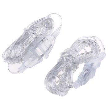 5m EU/UK Plug Extender Wire Extension Cable EU/US Plug For LED String Light Christmas Wedding Party Home Decoration
5m EU/UK Plug Extender Wire Extension Cable EU/US Plug For LED String Light Christmas Wedding Party Home Decoration