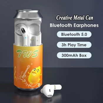 2020 Creative Can Design Wireless Earphone Full of Personality Mini TWS Stereo Bluetooth Headset for Yong People
2020 Creative Can Design Wireless Earphone Full of Personality Mini TWS Stereo Bluetooth Headset for Yong People