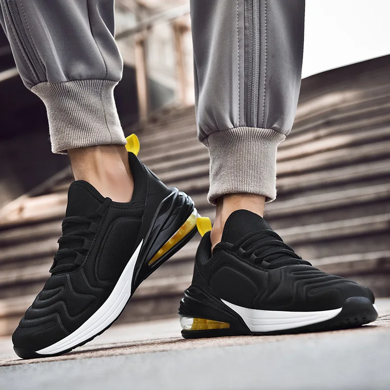 Athletic Shoes Men's Autumn Punched Sheet Shoes Air Cushion Shoes Extra High Casual Versatile Korean-style Trend Running Shoe Me
Athletic Shoes Men's Autumn Punched Sheet Shoes Air Cushion Shoes Extra High Casual Versatile Korean-style Trend Running Shoe Me