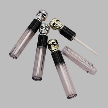10/50pcs Gold/Silver Skull Empty Lip Gloss Tubes Cream Containers Jars DIY Makeup Tools Transparent Lip Balm Refillable Bottle
10/50pcs Gold/Silver Skull Empty Lip Gloss Tubes Cream Containers Jars DIY Makeup Tools Transparent Lip Balm Refillable Bottle