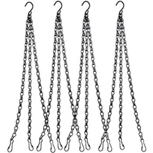 4pc Hanging Basket Chain iron 40cm Macrame Plant Hanger Baskets Flower Pots Holder Balcony Hanging Decor Knotted Lifting
4pc Hanging Basket Chain iron 40cm Macrame Plant Hanger Baskets Flower Pots Holder Balcony Hanging Decor Knotted Lifting