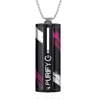 Wearable Air Purifier Necklace Mini Portable USB Air Cleaner Negative Ion Generator Low Noise Car Air Freshener Black
Wearable Air Purifier Necklace Mini Portable USB Air Cleaner Negative Ion Generator Low Noise Car Air Freshener Black